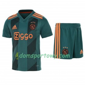 Koszulka Ajax Amsterdam Dziecięcy Wyjazdowe Koszulki Piłkarskie 2019-2020 Krótki Rękaw